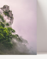 After Hover: Asian mountain landscape