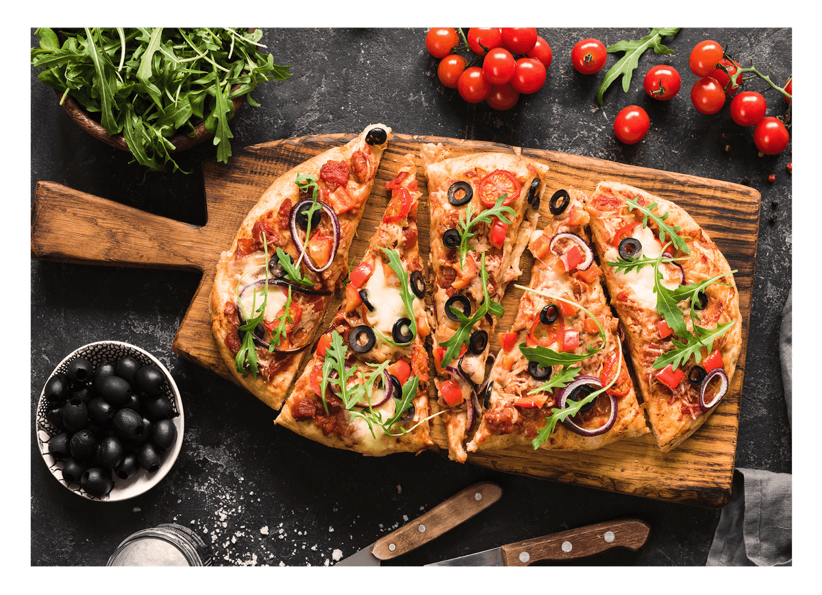 Oliven-Pizza