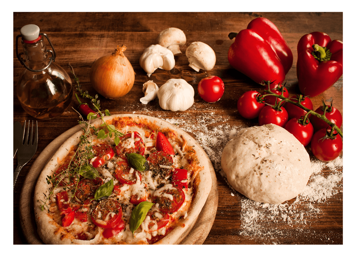 Restaurante Kunstdruck - Italian Pizza