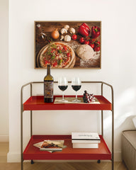 After Hover: Restaurante Kunstdruck - Italienische Pizza
