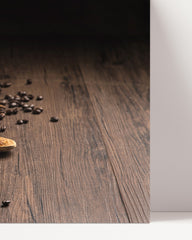 After Hover: Fresh coffee next to coffee beans