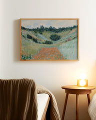 After Hover: Claude Monet - Poppy field near Giverny