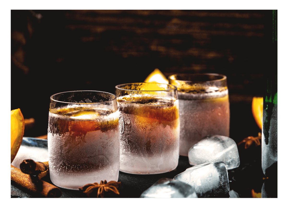 Erfrischender Drinks mit Zimt