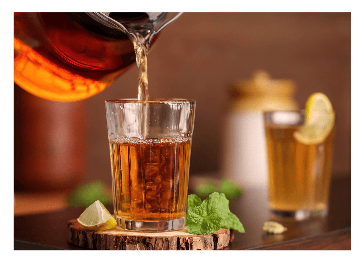 Fresh iced tea