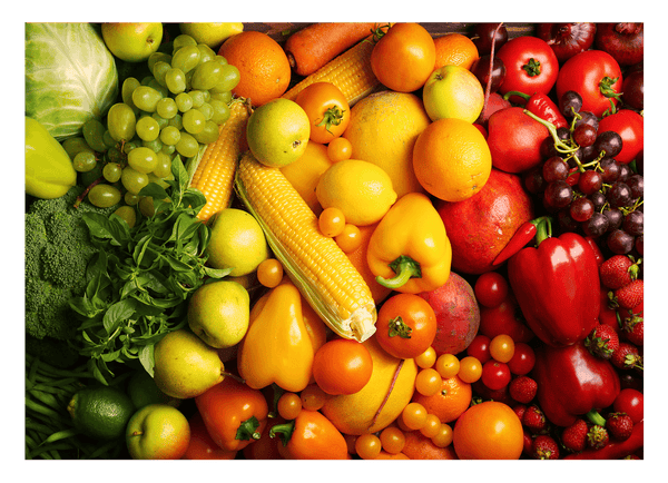 Buntes Obst und Gemüse - Essen Fotografie