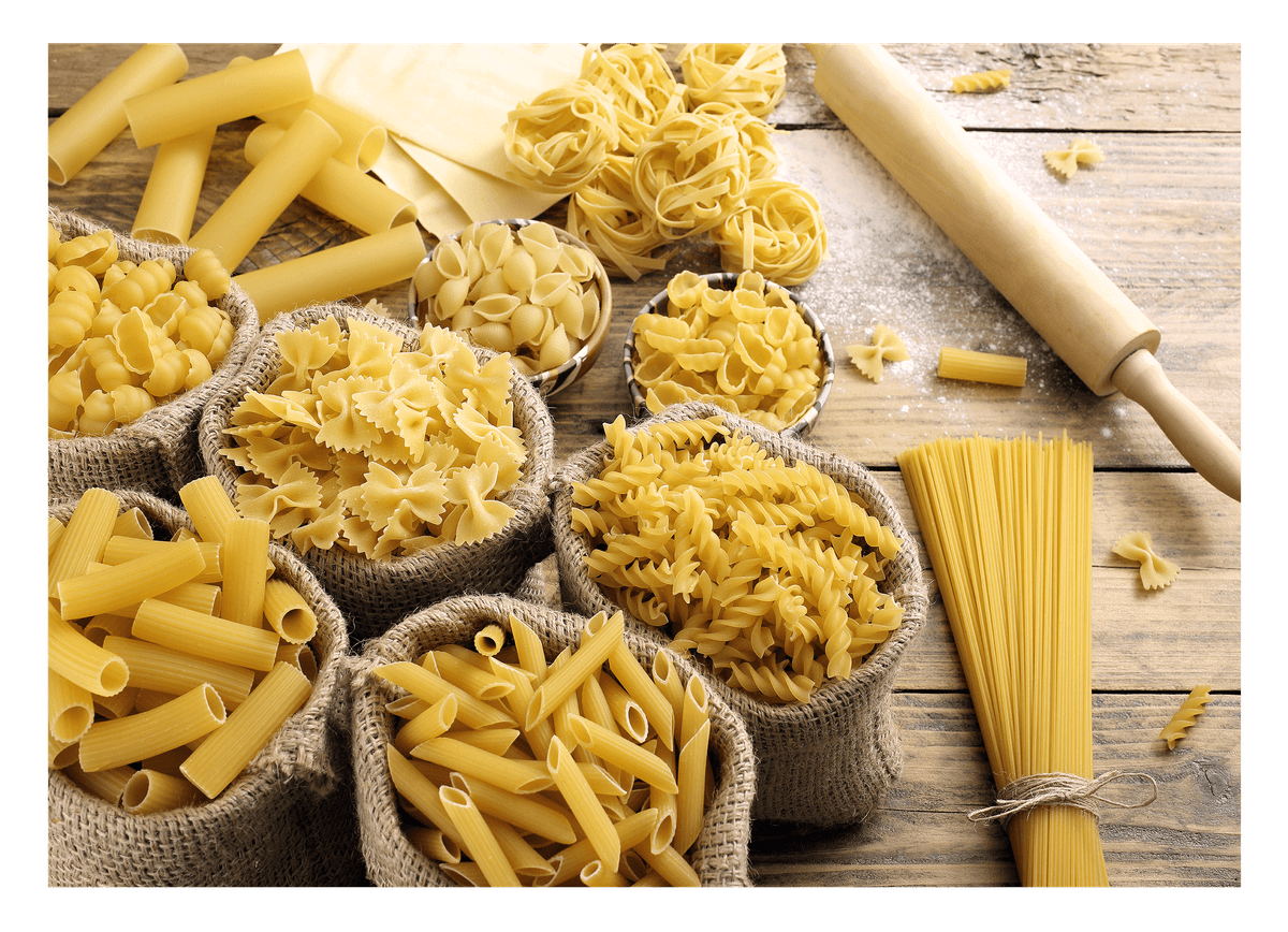 Pasta-Sorten