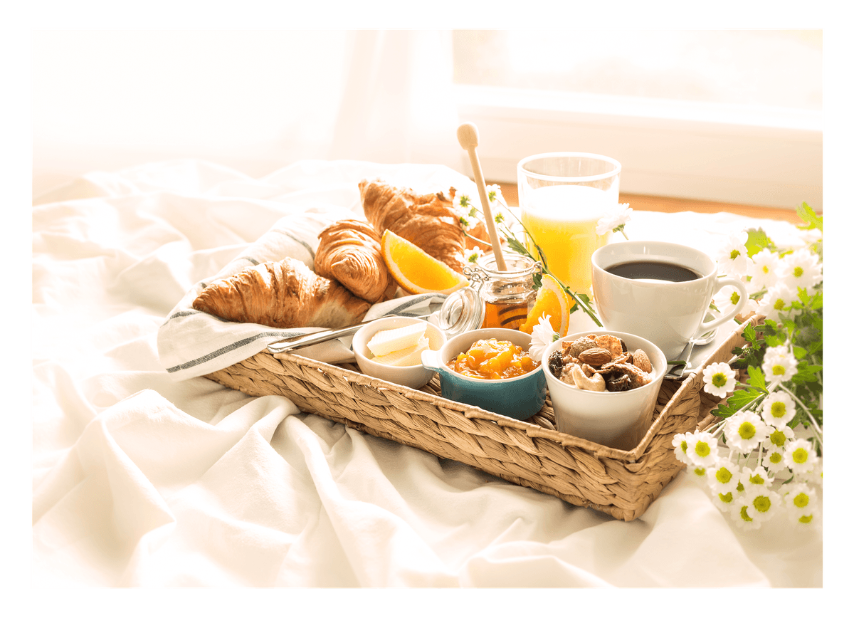 Breakfast in bed