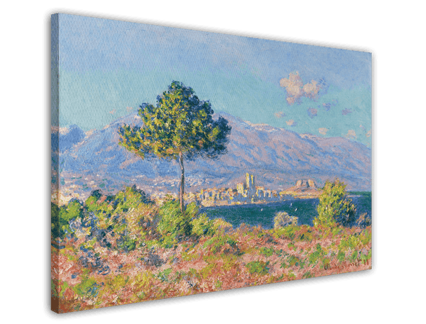 Claude Monet - Antibes, vue du plateau Notre Dame