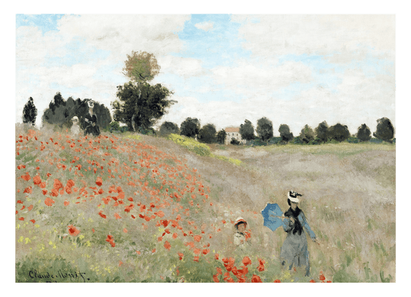 Claude Monet - Mohnfeld