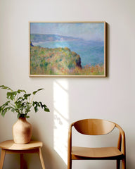 After Hover: Claude Monet - Cliff at Pourville