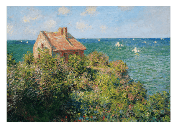 Claude Monet - Fischer-Häuschen in Varengeville