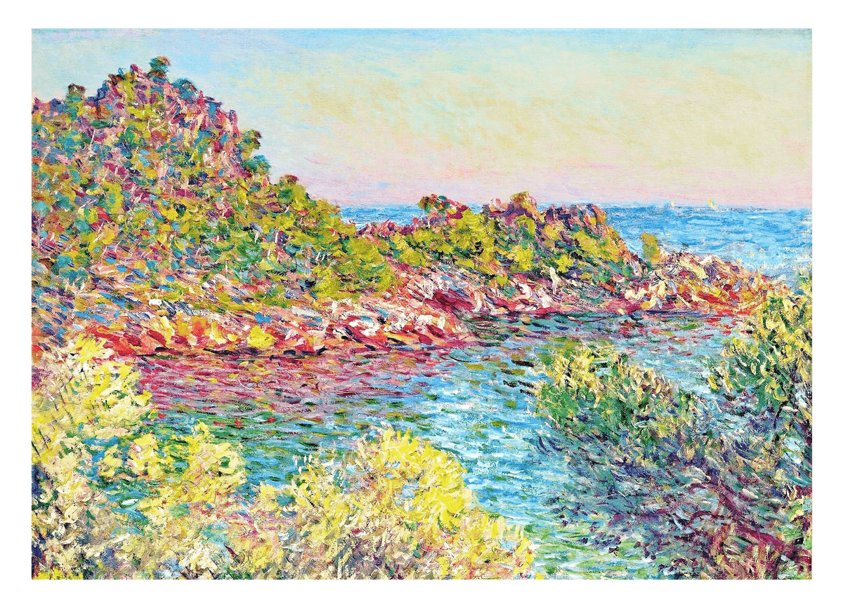 Claude Monet - Landschaft bei Montecarlo