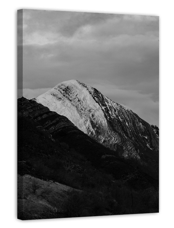 Berge - Schwarz-Weiß