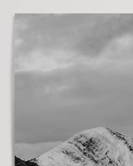 After Hover: Mountains - Black and White