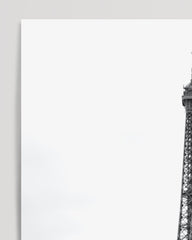 After Hover: Eiffel Tower - Black and White