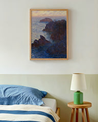 After Hover: Claude Monet - Rocks in Belle-Île, Port-Domois