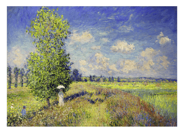 Claude Monet - Mohnfeld im Sommer