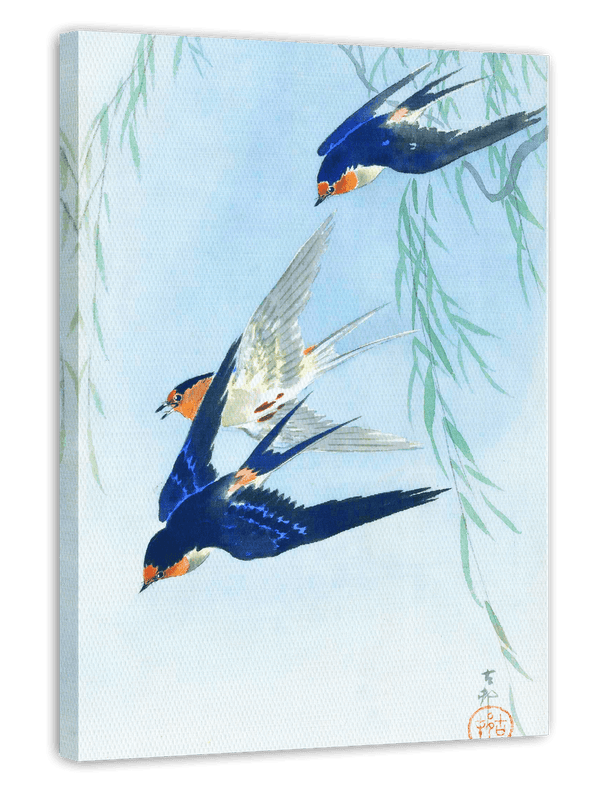 Ohara Koson - Fliegende Vögel