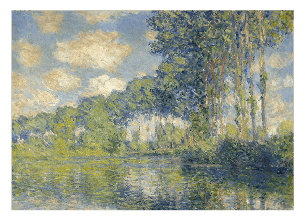 Claude Monet - Pappeln an der Epte I