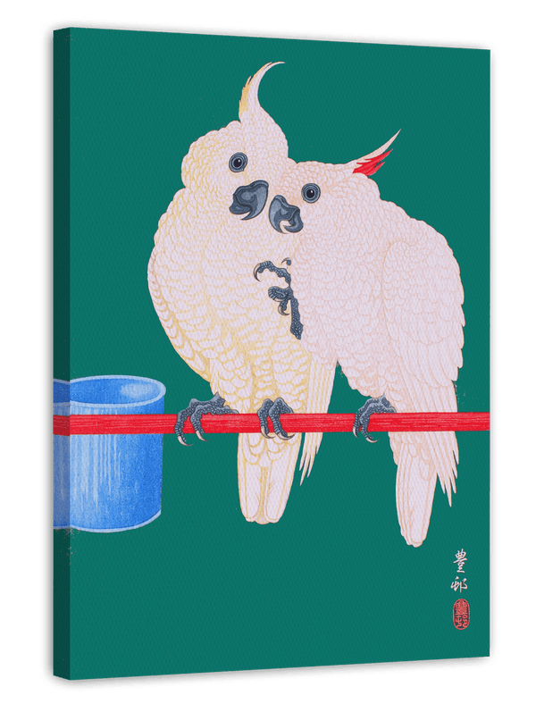 Ohara Koson - Zwei Kakadus