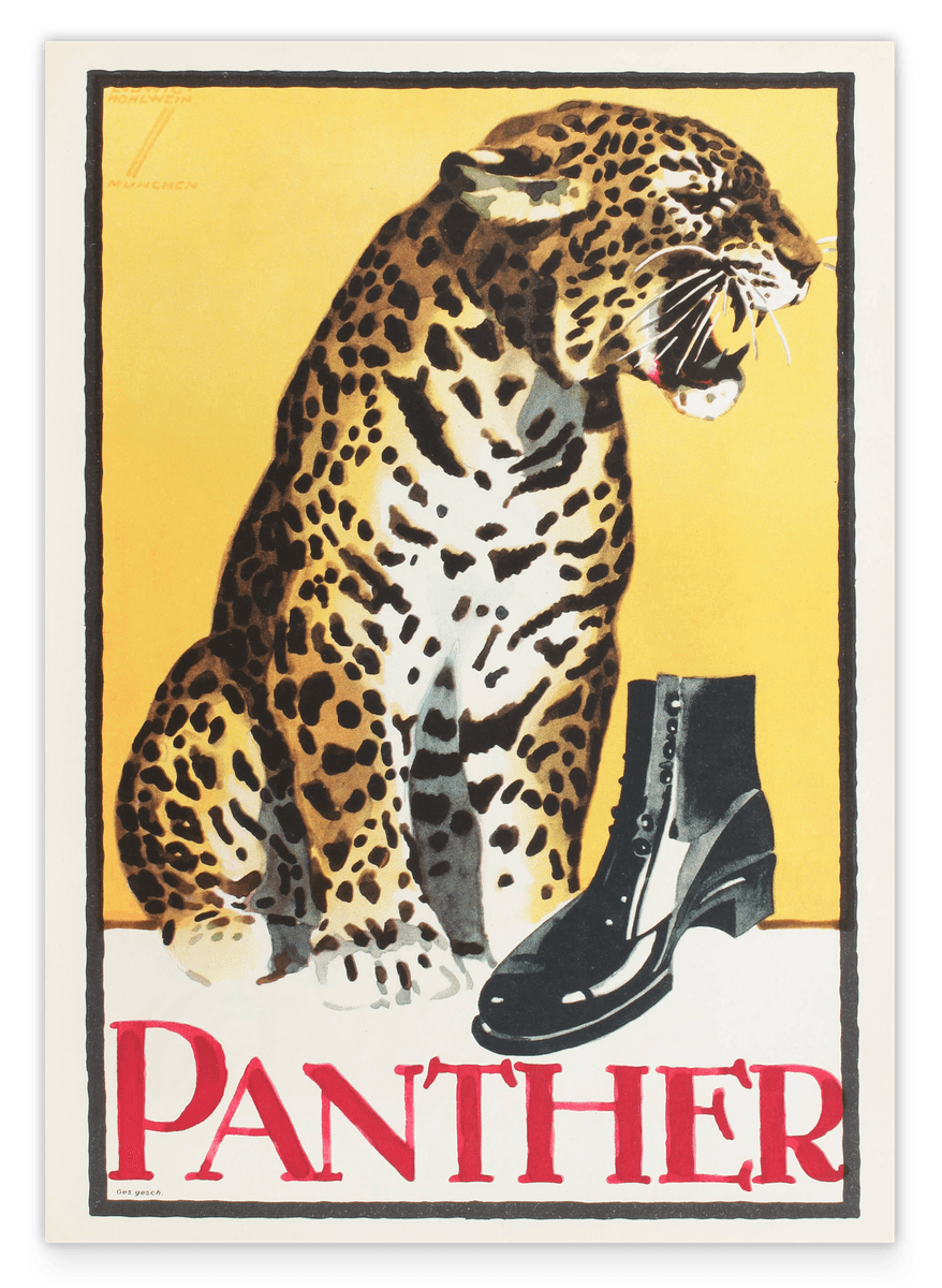 Ludwig Hohlwein - Panther Schuhe