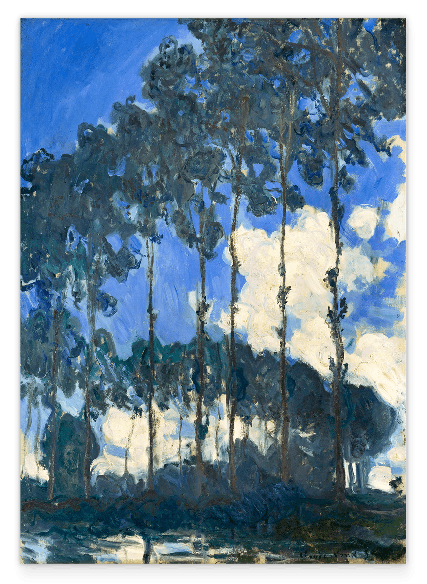 Claude Monet - Pappeln an der Epte III