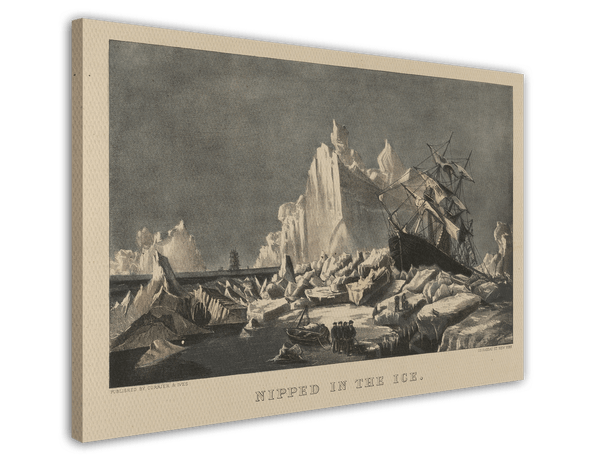 Currier and Ives - Nipped in the Ice