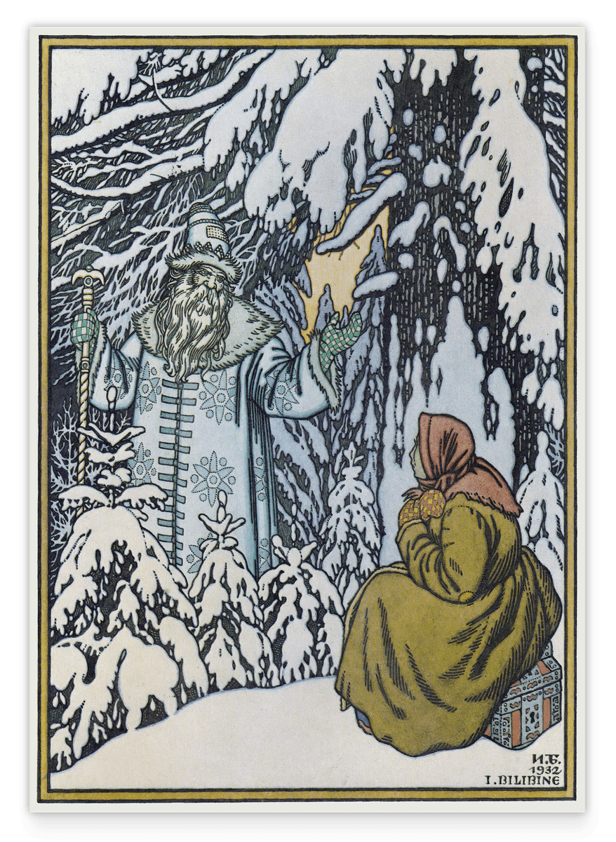 Ivan Bilibin - Väterchen Frost