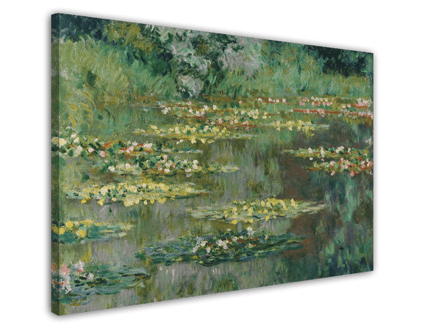 Claude Monet - Seerosen-Teich mit kleinen Blüten