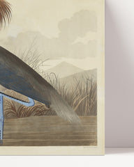 After Hover: John James Audubon - Two Birds by the Lake