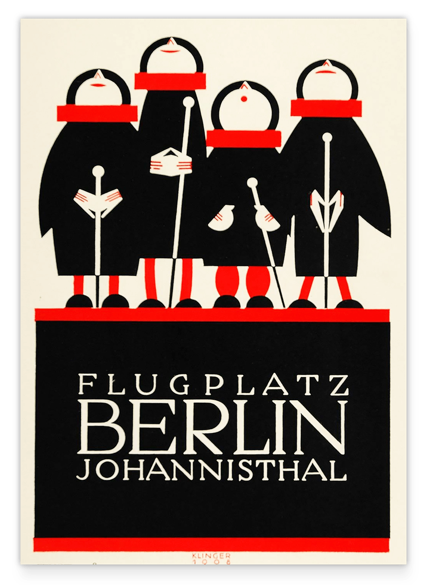 Julius Klinger - Flugplatz Berlin Johannisthal