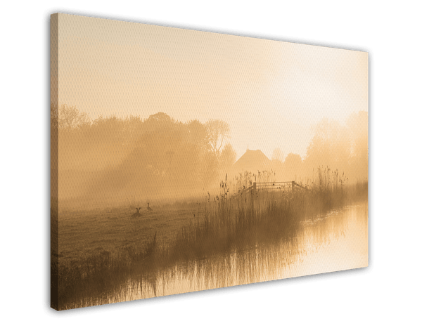 Landschaft im Nebel
