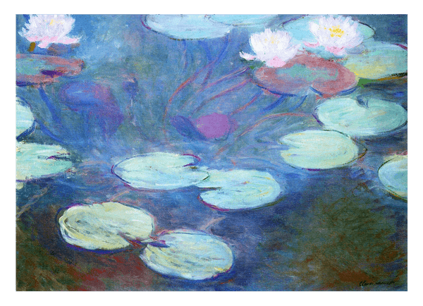 Claude Monet - Seerosen pink