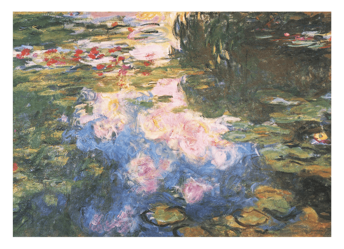 Claude Monet - Water Lily Pond