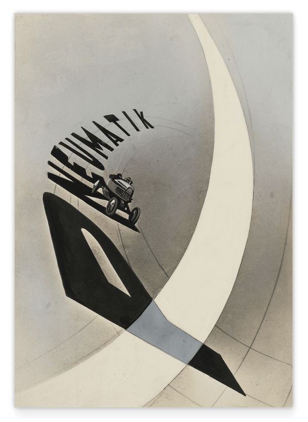 László Moholy Nagy - Pneumatik schwarz-weiß