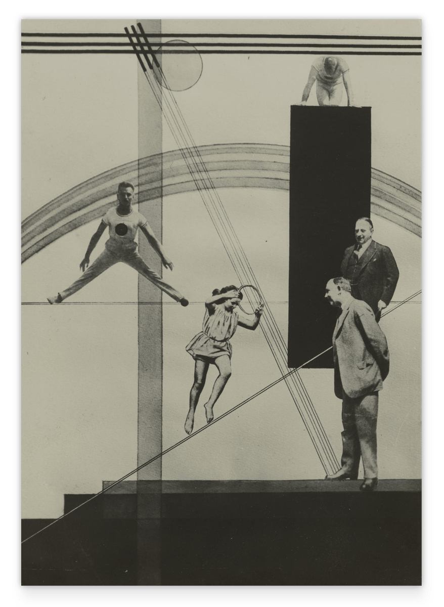 László Moholy Nagy - Gymnastik trifft Geometrie