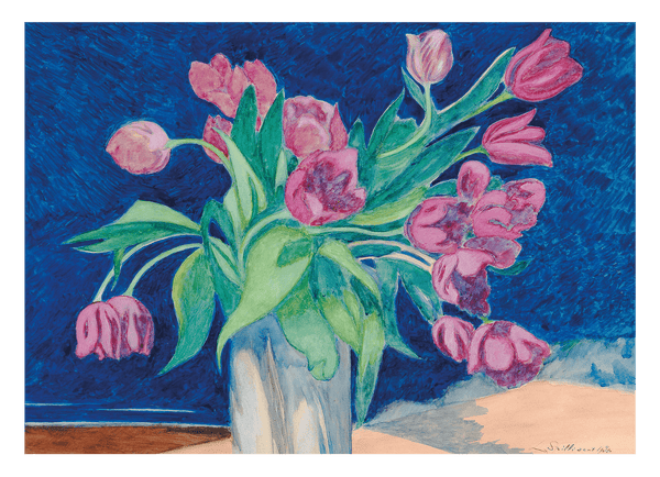 Léon Spilliaert - Pinke Tulpen - Stillleben