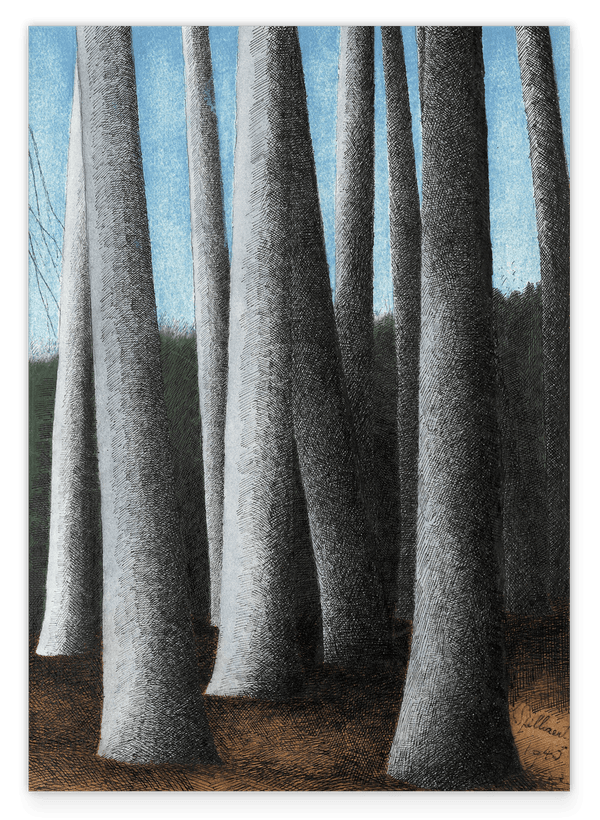 Léon Spilliaert - Bäume im Schatten