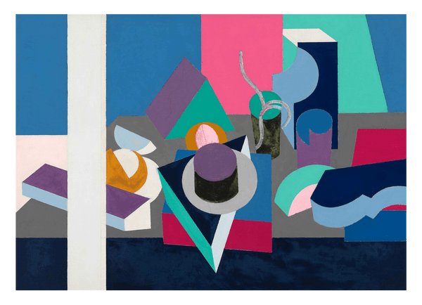 Patrick Henry Bruce - Abstraktes buntes Stillleben