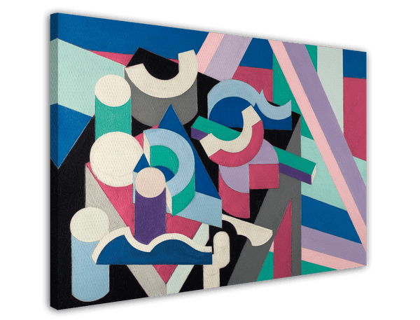 Patrick Henry Bruce - Pastellfarben in kubistischen Formen