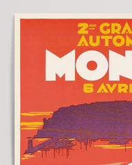 After Hover: Pierre Fix-Masseau - Art Deco advertising poster - Grand Prix Monaco