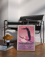 After Hover: Pierre Fix-Masseau - Art Deco advertising poster - German Ski Championship