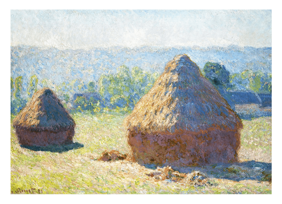 Claude Monet - Heuschober Sommerende