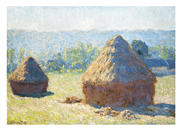 Claude Monet - Heuschober Sommerende