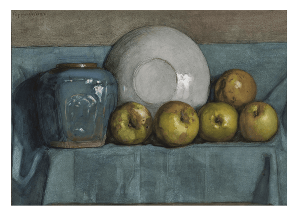 Piet Mondrian - Still life in muted colors
