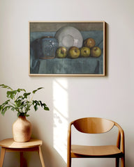 After Hover: Piet Mondrian - Still life in muted colors