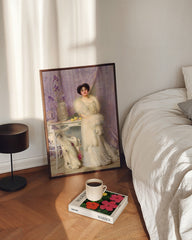 After Hover: Vittorio Matteo Corcos - Noble Lady in Expensive Clothing