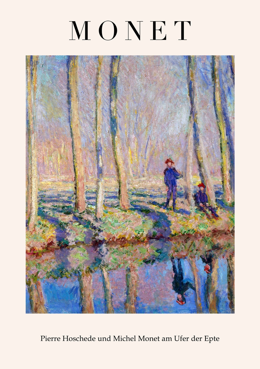Set of 3 posters: "By the Water II"
