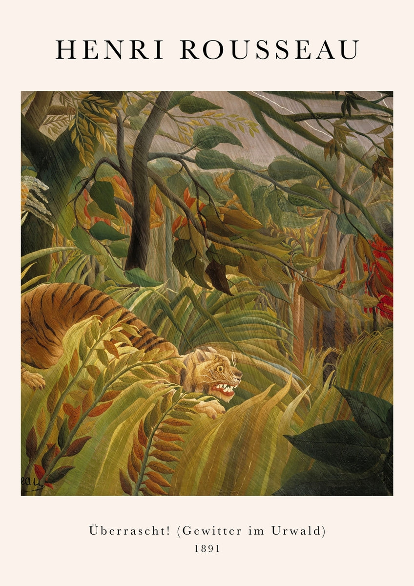 Lot de 3 affiches : "Animaux de la jungle"