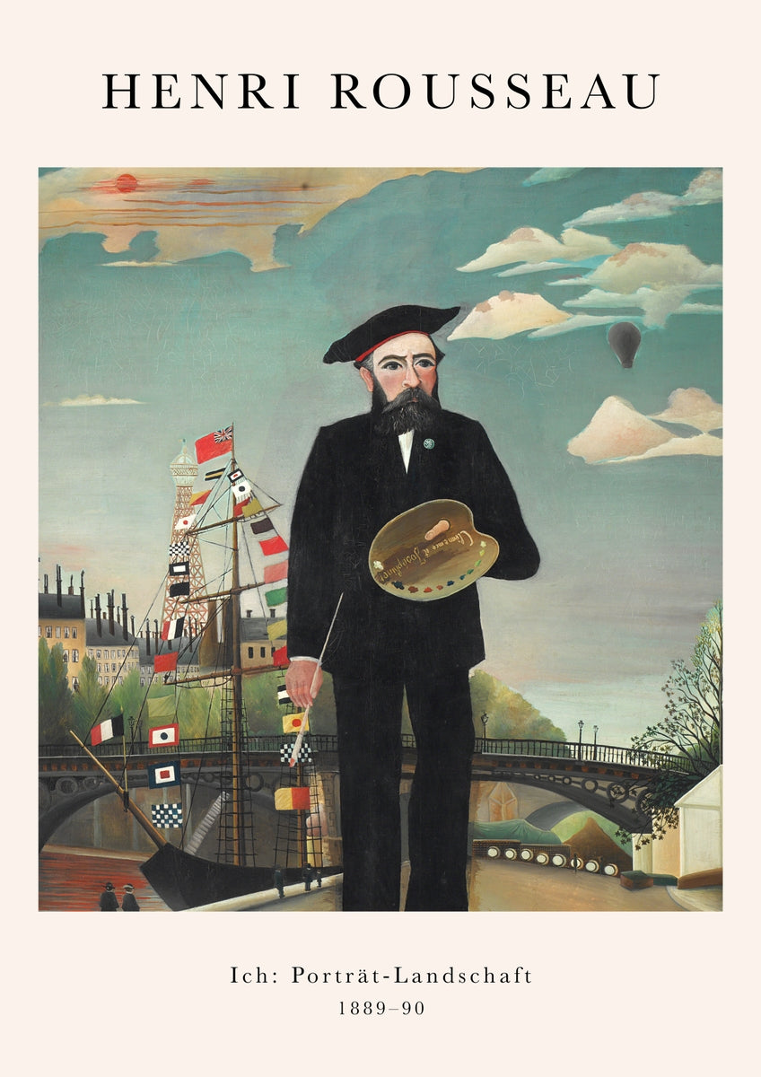 Set of 3 posters: Classics by Henri Rousseau